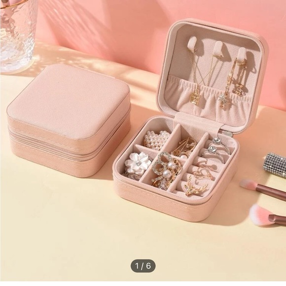 Travel jewelry box nip pink - Picture 6 of 8